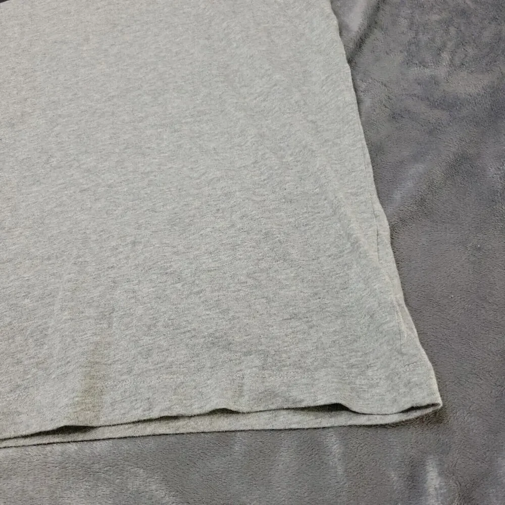 The Nike Tee Shirt Womens Extra Large Grey Athletic‎ Cut Scoop Neck Cotton Tank